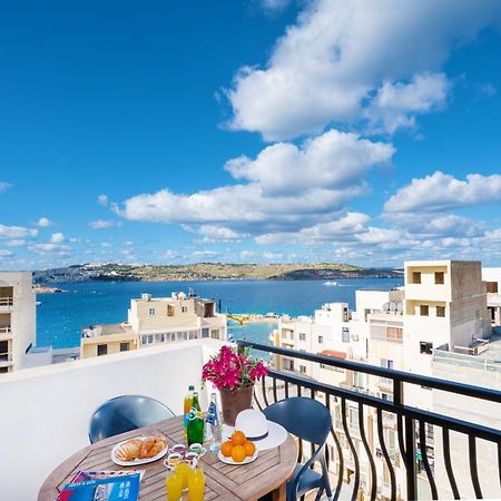 Seashells 2 Bedroom Apartment With Sunny Terrace With Stunning Sea Views - By Getawaysmalta St. Paul's Bay Ngoại thất bức ảnh